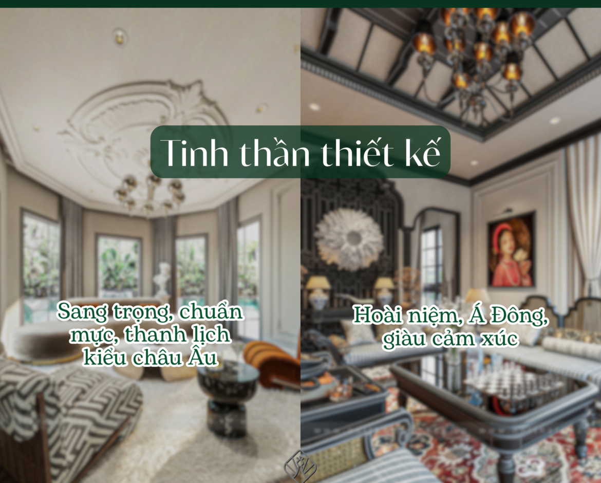 12 điểm khác biệt giữa Neo Classic và Indochine